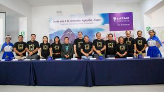 Destacan mejora del turismo con nueva ruta aérea entre Ayacucho - Cusco