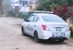 Policías son captados durmiendo en patrullero y vecinos se indignan: “Las autoridades duermen” (VIDEO)