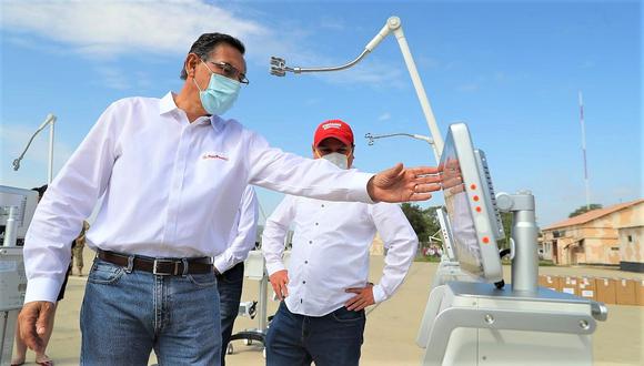 El presidente Vizcarra entrega 20 ventiladores mecánicos en Piura (VIDEO)