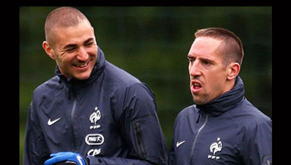 Franck Ribéry y Karim Benzema involucrados en prostitución de menores