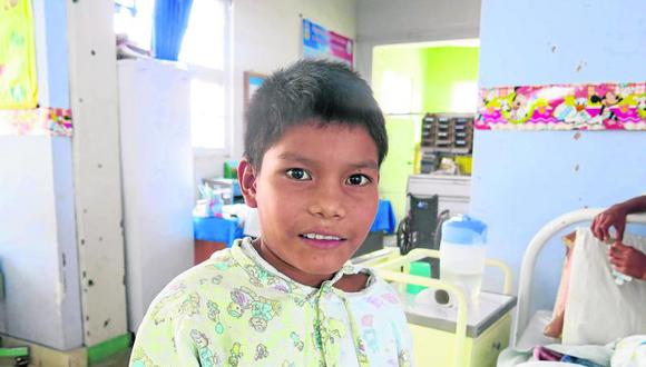 Niño nativo vive en hospital Carrión de Huancayo