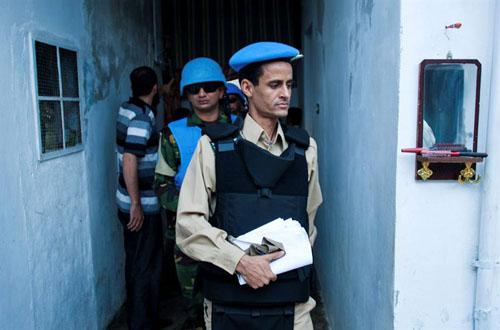 Cascos azules de la ONU abandonan Siria