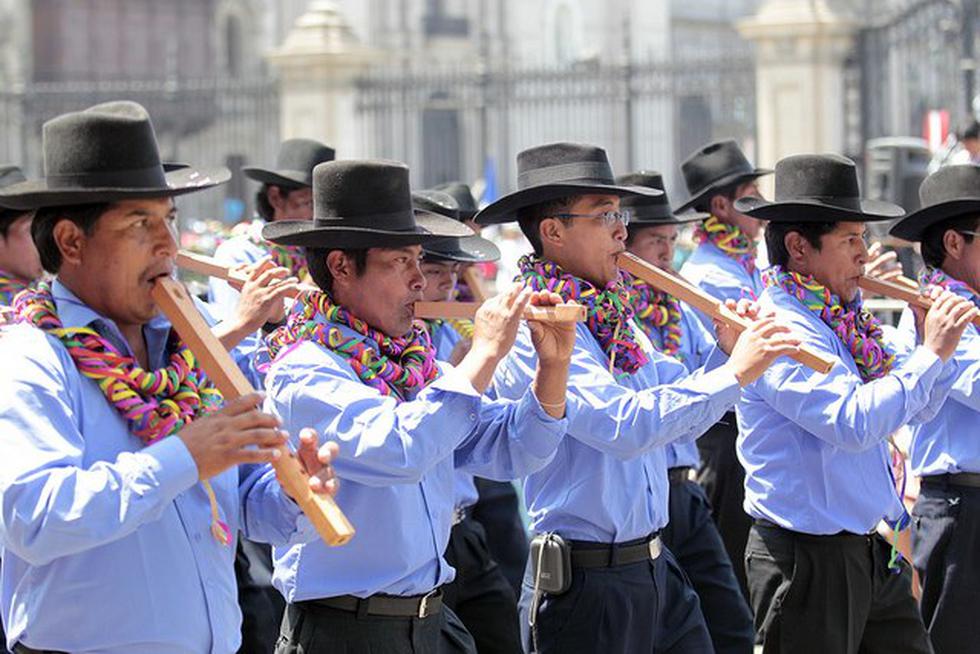 Difunden carnavales de Tacna en Palacio de Gobierno