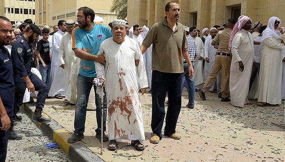 Terroristas del EI  atacan mezquita de chiitas y dejan al menos 25 muertos en Kuwait