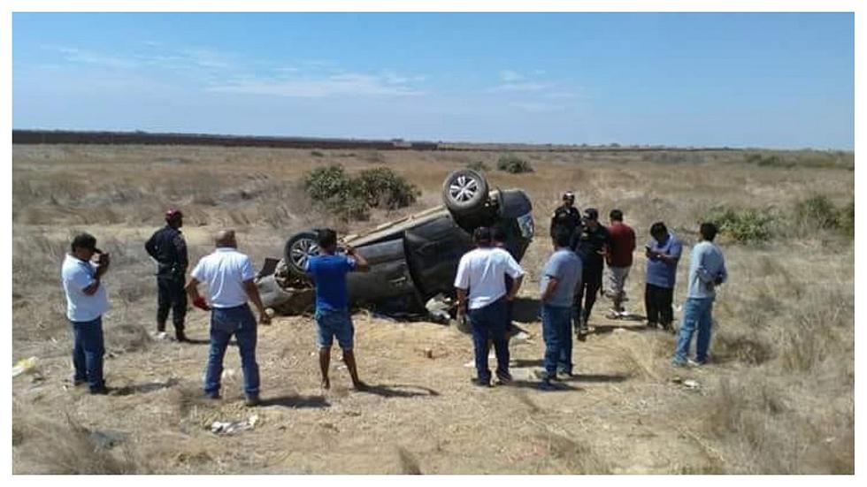 Alcalde de Colán muere al volcarse la camioneta en la que viajaba a fiesta patronal  