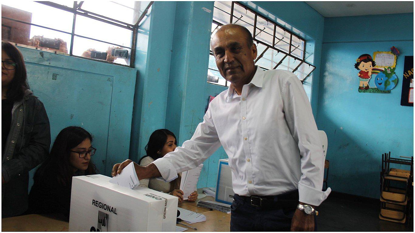 Daniel Marcelo es el virtual alcalde de la provincia de Trujillo 