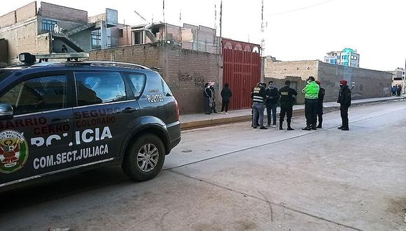 Un herido de bala deja asalto perpetrado por delincuentes en Juliaca