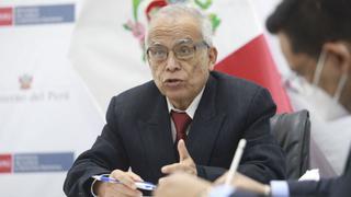 Aníbal Torres “fujimoriza” la agenda política