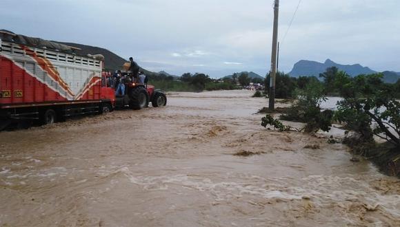 Lluvias provocan desborde de ríos La Leche y Zaña y activación de quebradas