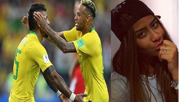 Rusia 2018: Hermana de Neymar se disloca un hombro por celebrar gol de Brasil