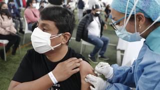 Vacunación de jóvenes de 23 y 24 años inicia este martes en Lima y Callao