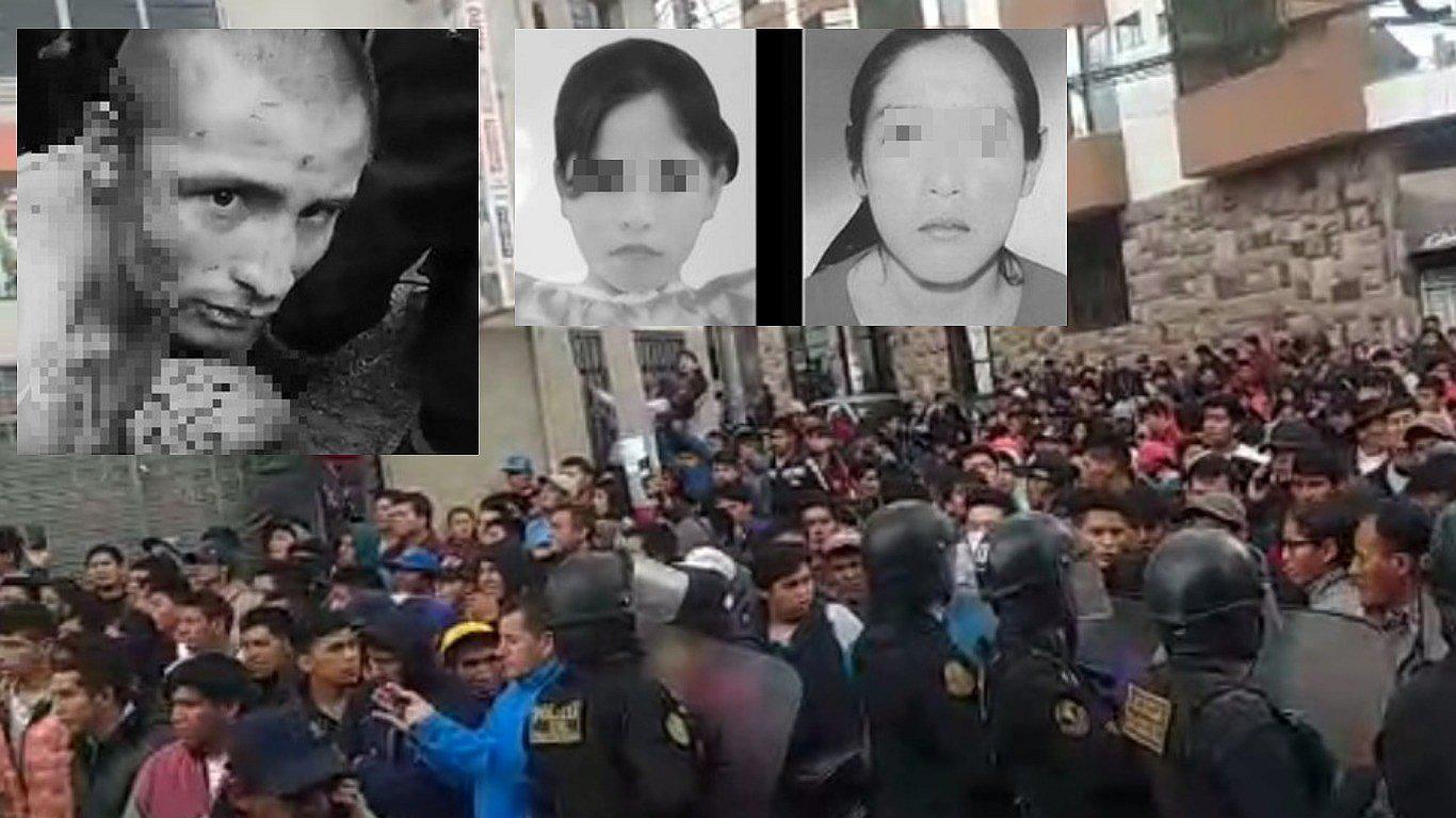 Vecinos de Andahuaylas exigen justicia por el asesinato y violación de dos niñas (VIDEO)