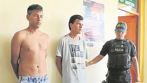Piura: Capturan a dos presuntos integrantes de “Los sicarios de Veintiséis de Octubre”