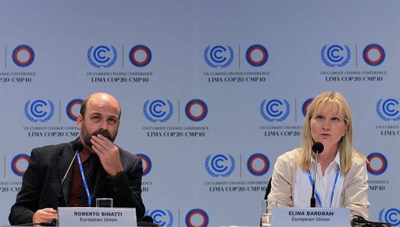 COP20: UE ratifica en Lima pedido para allanar camino con miras a acuerdo de París