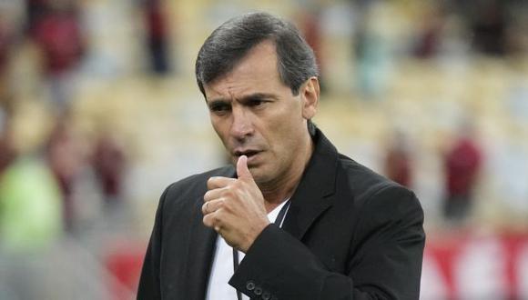 Fabián Bustos es entrenador de Barcelona SC desde enero del 2020. (Foto: AFP)