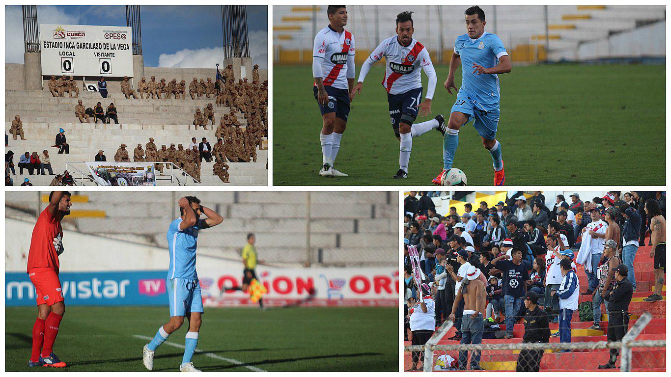 En polémico partido Real Garcilaso empata 0-0 con Deportivo Municipal