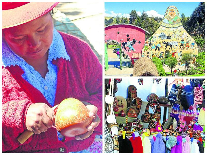 Junín: Mates burilados de exportación 