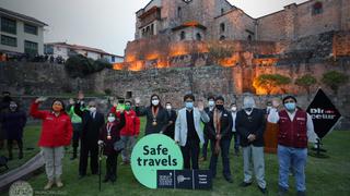 Sello Save Travels se entregó a Cusco como ciudad segura para el turismo