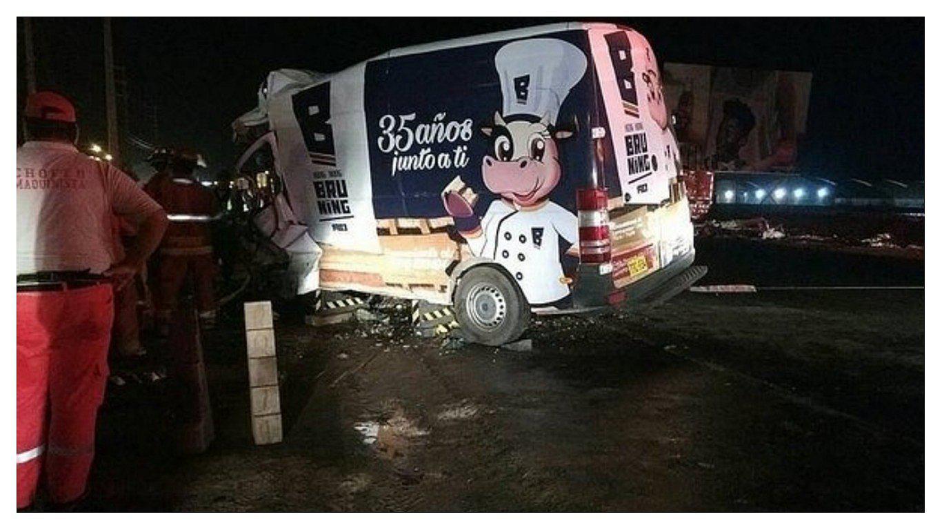 Dos jóvenes mueren en  accidentes en la carretera Panamericana Norte