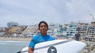 Manuel Robles, la nueva promesa del surf peruano: “Quiero representar al Perú en unos Juegos Olímpicos”