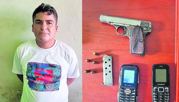 Intervenido es investigado por la Policía del Depincri por presuntamente estar inmerso en extorsiones a comerciantes del sector La Limonera.