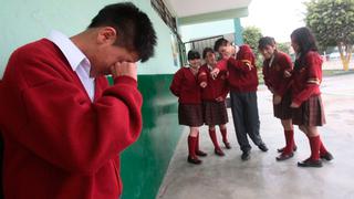 Junín ocupa el tercer lugar con más casos de bullying en el país