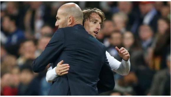 ​Luka Modric: "Cada consejo de Zidane es un tesoro"