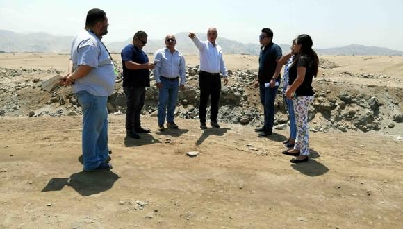 Chincha: Realizan inspección para destrabar obras y proyectos que están paralizados.