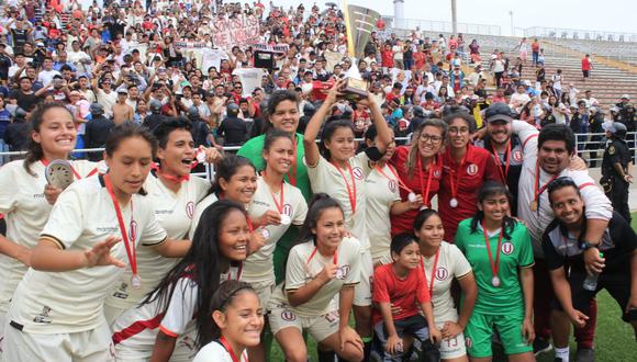 Universitario de Deportes es campeón nacional en fútbol femenino/ Foto: @FpfFemenino