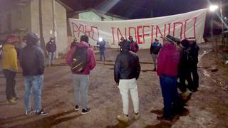 Corredor minero amaneció bloqueado en segundo día de huelga indefinida por Las Bambas (VIDEO-FOTOS)