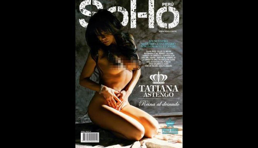 Tatiana Astengo se desnudó para conocida revista  
