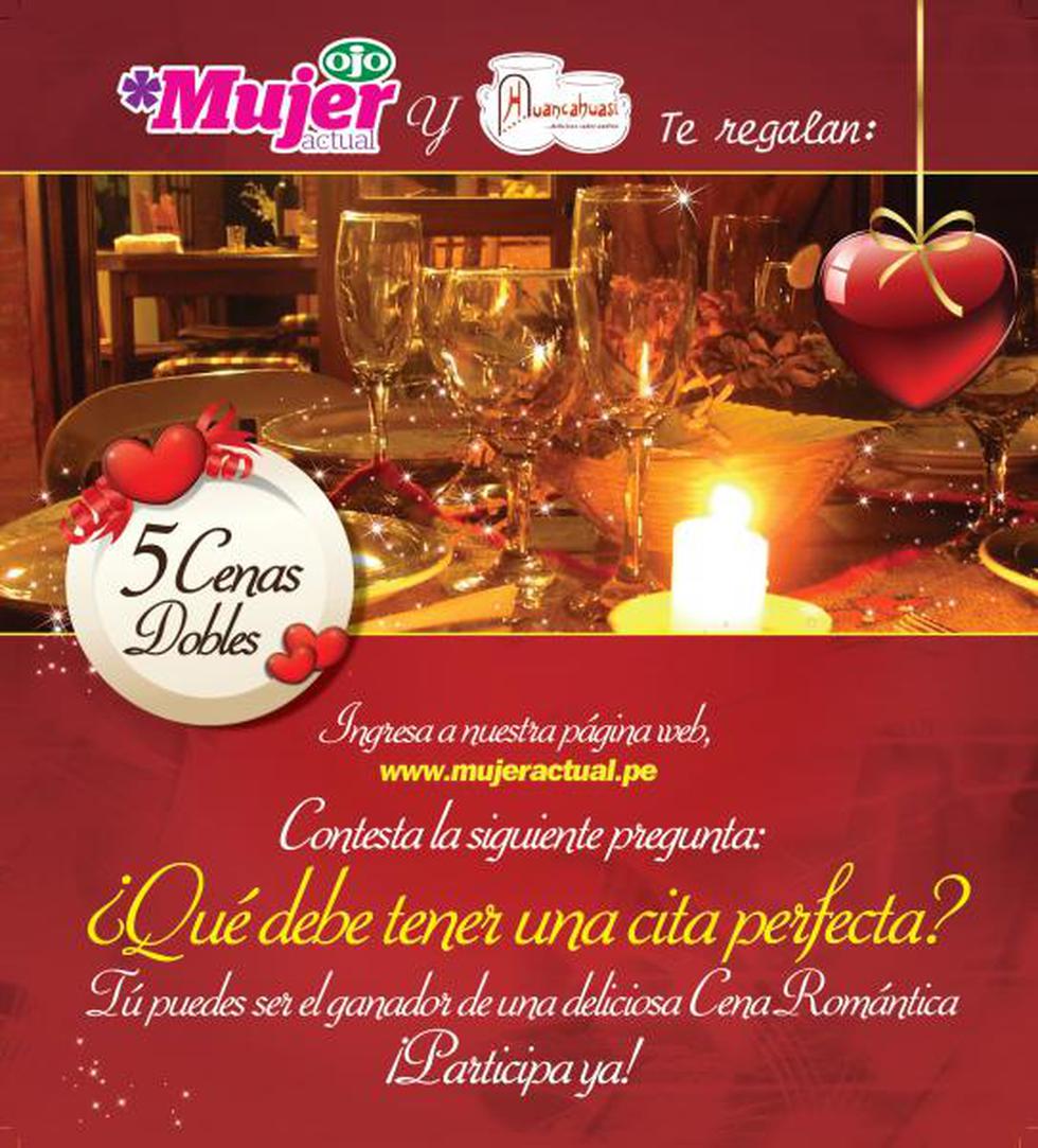 San Valentín Tu Revista Mujer Actual Te Regala 5 Cenas Románticas Miscelanea Correo 8205