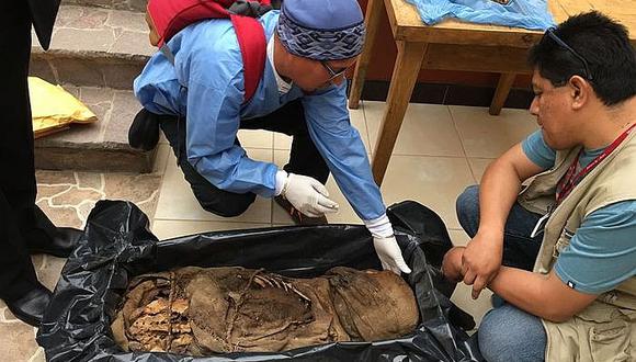 Fiscalía de Moquegua entrega restos de momia a Ministerio de Cultura