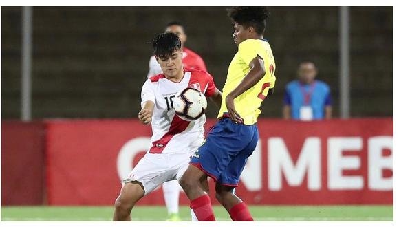Sudamericano Sub 17: Perú empató 1-1 con Ecuador y se juegan la clasificación en la última fecha (VIDEO)