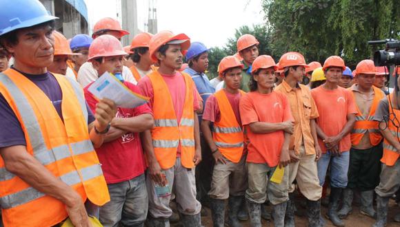 Ministerio de Trabajo: Registro de constructores supera los 63 mil 