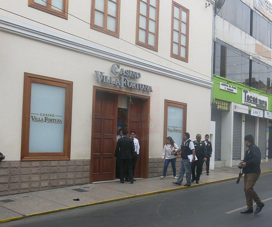 Intervienen a hijo de expolicía por robo en casino Villa Fortuna