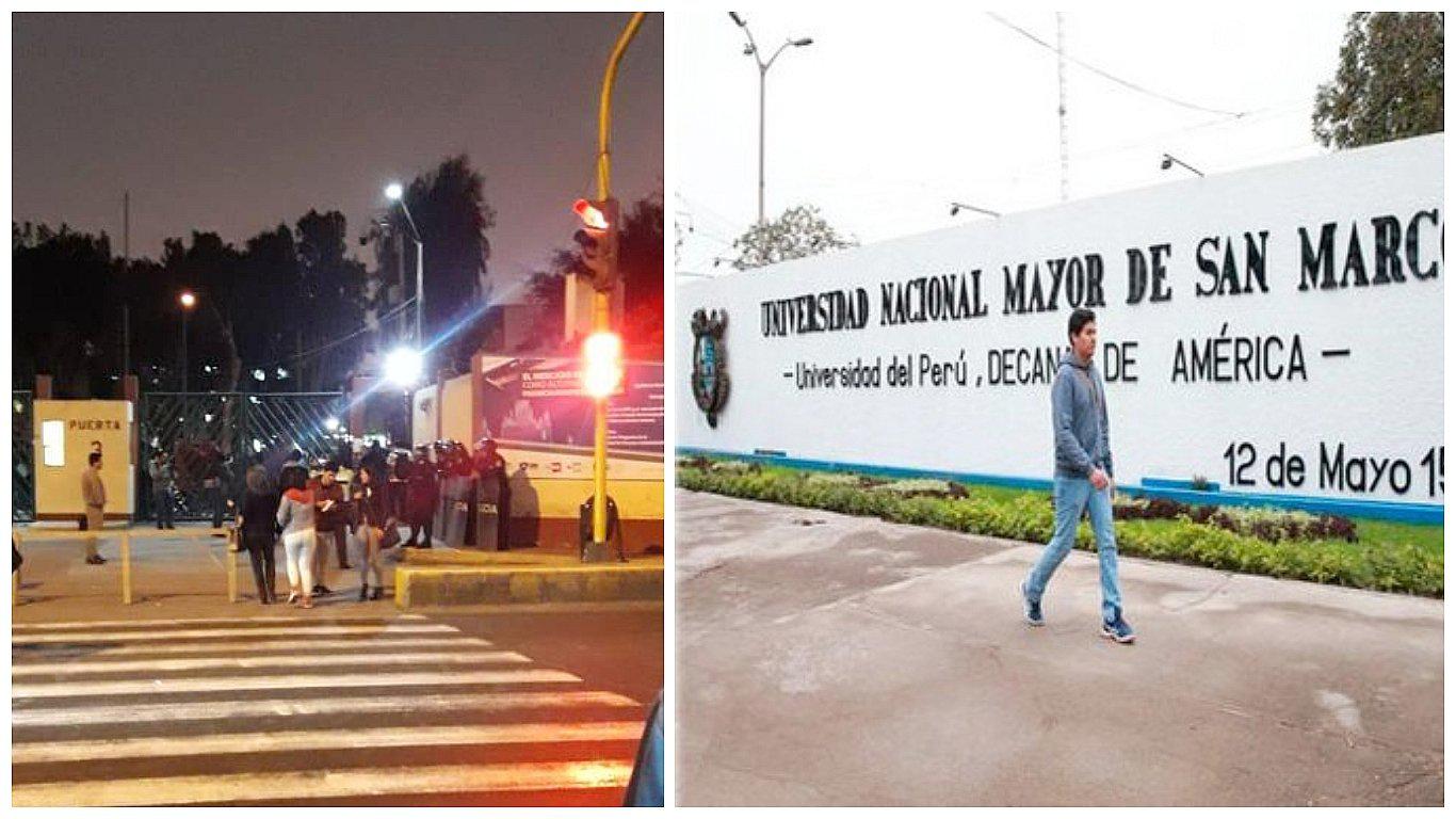 San Marcos envía comunicado tras la toma de la universidad por los estudiantes (FOTO)