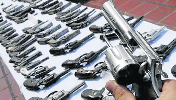 Cerca de 10,000 armas de fuego son utilizadas de forma ilegal en La Libertad (VIDEO) 
