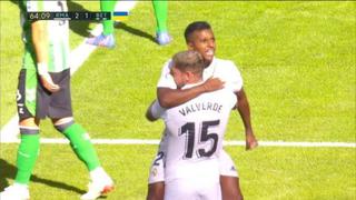 Real Madrid vs. Betis: Rodrygo convirtió el gol del 2-1 en el estadio Santiago Bernabéu (VIDEO)