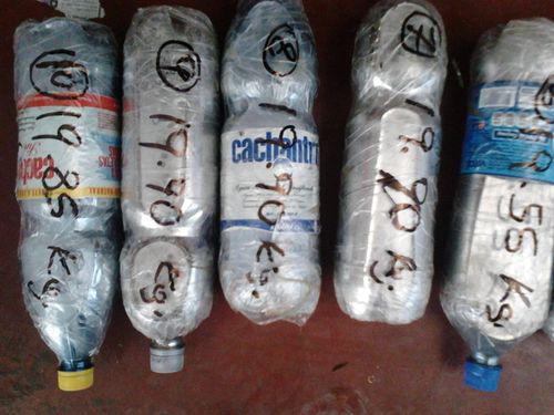 Hallan 198 kilos de mercurio en camioneta