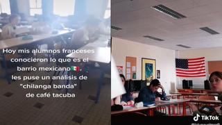 Para que sus alumnos franceses aprendan español, maestra les enseña jergas mexicanas