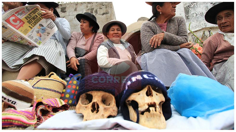 El Tullupampay: la costumbre ancestral de veneración a cráneos 'protectores' (FOTOS)