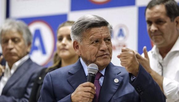 César Acuña encabeza la lista presidencial de Alianza para el Progreso (Foto: Andina)
