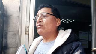 Dirigente alega que fue presionado para renunciar a revocatoria en Juliaca