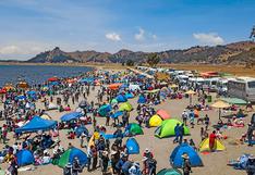 Ácora: más de cinco mil visitantes abarrotaron playa a más de 3 mil 820 msnm