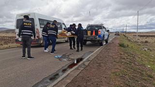 Asesinan a joven mujer y arrojan cadáver en carretera Juliaca-Coata