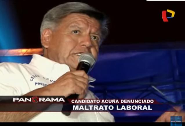 César Acuña: Ahora lo denuncian por maltrato laboral en su universidad (VIDEO)