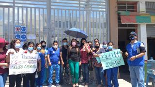 Trabajadores de salud por CAS,  ganan menos de S/1500 en Huánuco y exigen nivelación