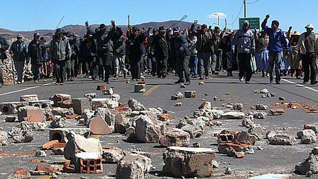 Puno: pobladores del distrito Orurillo mañana inician paro de 48 horas 