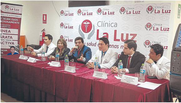 Médicos especialistas en ojos están en Chiclayo 